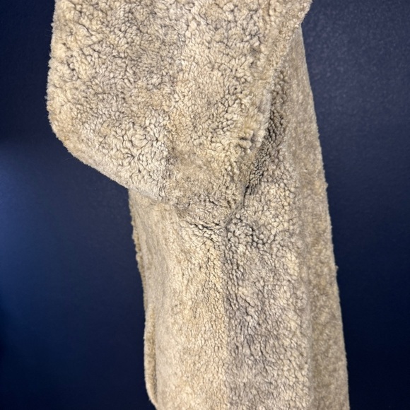 ✨VINTAGE✨ Super Unique Curly Lambswool Coat - Picture 6 of 16